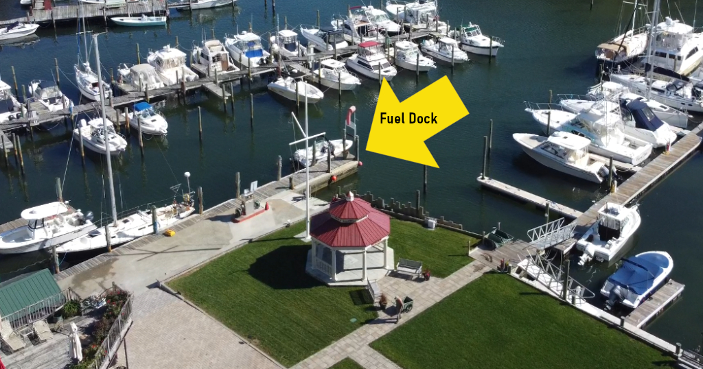 Fuel Dock - Three Belles Marina